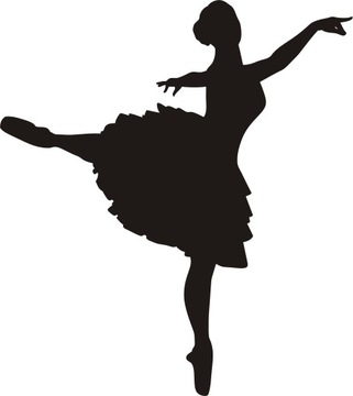 Naklejki ścienne BALETNICA BALET BALERINA wzory