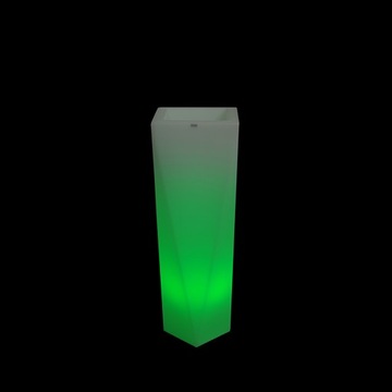 САДОВЫЙ ЦВЕТОЧНЫЙ ГОРШОК С ПОДСВЕТКОЙ RGB LED + ПУЛЬТ ДИСТАНЦИОННОГО УПРАВЛЕНИЯ 75 см