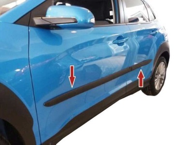 LISTWY BOCZNE DRZWI HONDA JAZZ 2008-2014 HATCHBACK