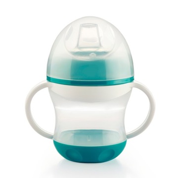 THERMOBABY Kubek Niekapek z Zatyczką 6m+ Szmaragd