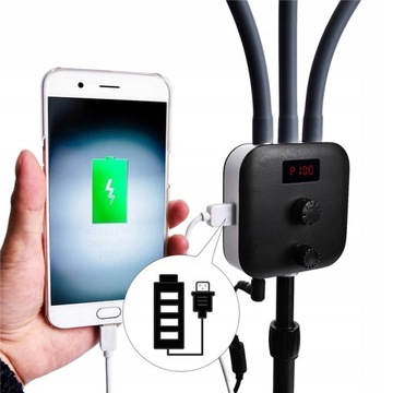 ГОВНАЯ ДВОЙНАЯ КОСМЕТИЧЕСКАЯ СВЕТОДИОДНАЯ ЛАМПА 40ВТ + ПОДСТАВКА