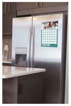 MIESIĘCZNY PLANER MAGNETYCZNY A3 magnes na lodówkę