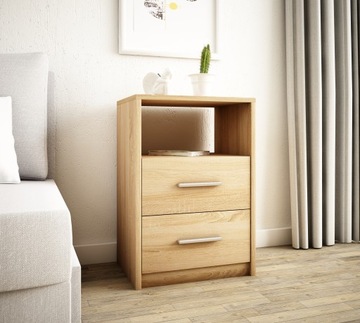 2SO SONOMA ДУБ прикроватная тумбочка, ящики 40 см, комод UFC
