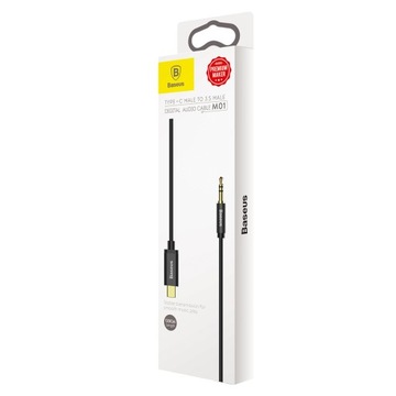 BASEUS KABEL AUDIO USB-C DO MINI JACK 3.5MM AUX
