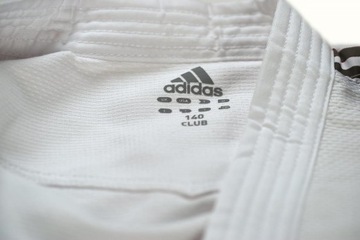 ДЗЮДОГА ADIDAS CLUB 350г КИМОНО ДЗЮДО АЙКИДО 140см