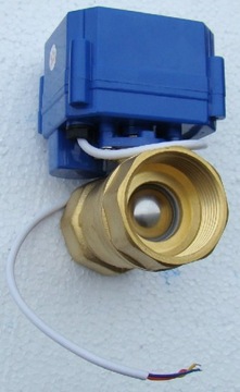 КЛАПАН 12 В 5/4 дюйма ШАРОВОЙ электромагнитный клапан DN32 с приводом