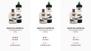 K2 LUSTER Q5 ФИНИШНАЯ ПОЛИРОВАЛЬНАЯ ПАСТА 200Г