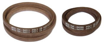 PASEK TRAKTORKA 754-04211+754-04268 ORYGINALNE MTD