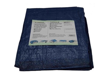 БРЕЗЕНТ 2х3м 70г. СИНИЙ ВОДОНЕПРОНИЦАЕМЫЙ