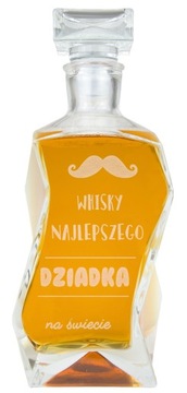 KARAFKA NA WHISKY DLA DZIADKA PREZENT Z GRAWEREM PREZENT PODZIĘKOWANIE