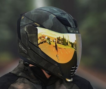 ICONE AIRFLITE BATTLESCAR 2 + ZŁOTA SZYBA XL wys. 24h