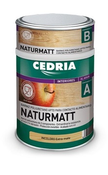 CEDRIA NATURMATT Lakier poliuretan 2K wodny 0,75L