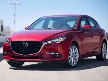 ЗАДНИЙ БАМПЕР MAZDA 3 2017 ФОНАРЬ БЕЗ ПОДЪЕМА