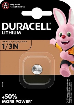 BATERIA BATERIE LITOWA DURACELL 2L76 CR1/3N DL 1/3N