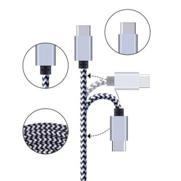 УСИЛЕННЫЙ КАБЕЛЬ USB-C USB-C BRIDED НЕЙЛОНА ЦВЕТА