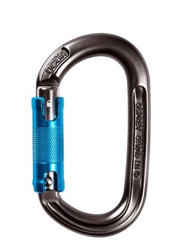 Karabinek Ocun Osprey Triple anthracite/blue
