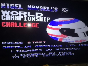 Игра Pegasus games -#56- Мировой хам Найджела Мэнселла