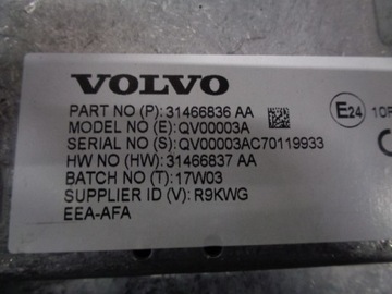 ЭКРАН ДИСПЛЕЯ VOLVO XC90 XC60 31466836