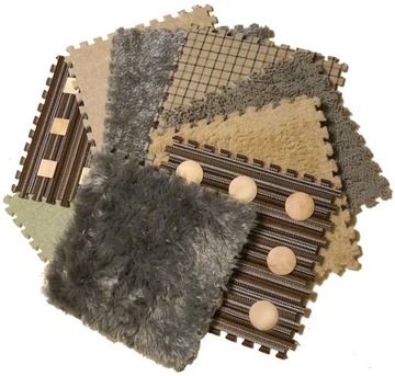 Сенсорный коврик, обучающий толстый игровой коврик.