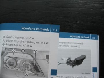 MERCEDES GLK X204 2010-2012 Polska książka obsługi