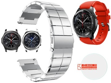 SREBRNA Bransoleta Samsung Gear S3 CLASSIC +GRATIS