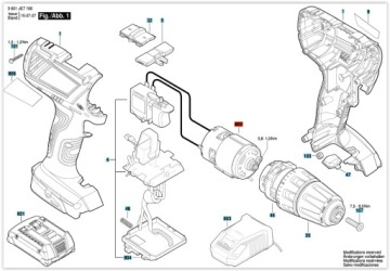 Мотор-отвертка BOSCH GSR 18-2-Li Plus GSB 18-2-Li