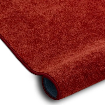 GRUBA MIĘKKA WYKŁADZINA CZERWIEŃ 400cm 4M ^*X336