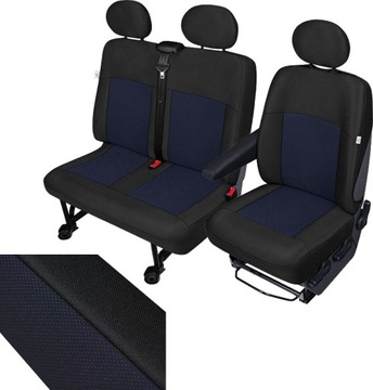 Pokrowiec fotel kierowcy+podwójna kanapa CABSTAR