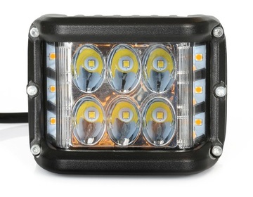 Lampa robocza 35W Diody LED DUAL - białe stałe i pomarańczowe sekwencyjne