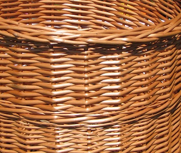 Плетеный горшок Крышка Плетеный горшок 21 см