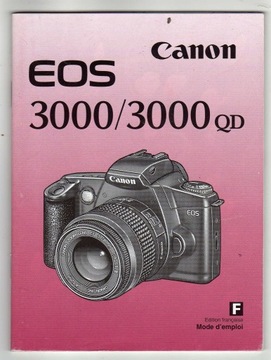 CANON EOS 3000, 3000 QD INSTRUKCJA
