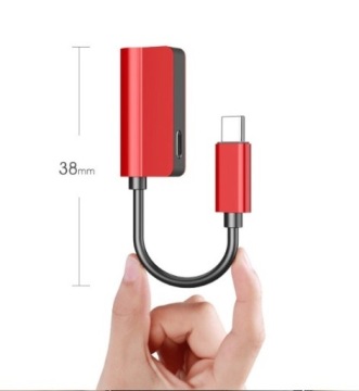 АУДИО АДАПТЕР USB-C TYPE-C MINIJACK 3,5 ММ AUX КАБЕЛЬ