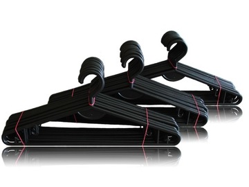 Черные вешалки для одежды X25