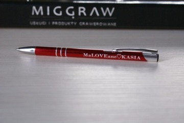 Ручка с именной гравировкой, персонализация