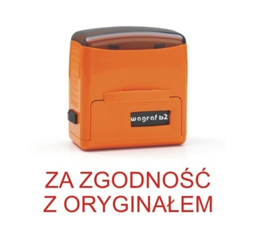 PIECZĄTKA gotowy tekst ZA ZGODNOŚĆ... I INNE
