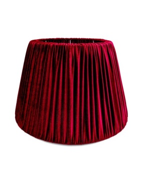 Abażur Premium Stożek Welur Bordowy 12x17x15 cm
