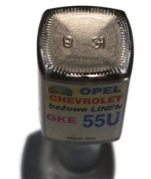 LAKIER OPEL 55U GKE LINEN BEŻOWA ZAPRAWKA DO RYS ARA 10 ML