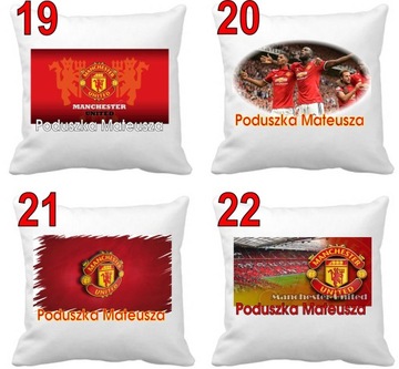 ПОДУШКА MANCHESTER UNITED Микрофибра + НАЗВАНИЕ