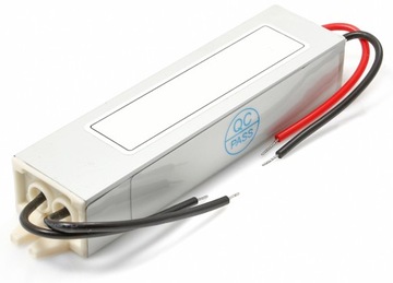 ZASILACZ LED WODOODPORNY 20W 12V DC IP67 1600mA