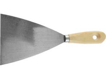 SZPACHELKA, SZPACHLA UCHWYT DREWNIANY 100mm