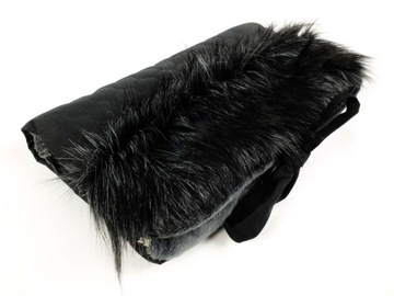 KiziaMizia ВОДОНЕПРОНИЦАЕМЫЙ ТЕПЛЫЙ МИНКИ-МУФТ ДЛЯ КОЛЯСКИ