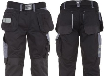 280г/м² БРЮКИ МУЖСКИЕ РАБОЧИЕ ДЛЯ МОНТАЖНИКОВ НА РАБОТУ