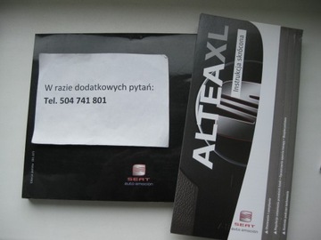SEAT ALTEA XL 2006-2009 Руководство пользователя на польском языке