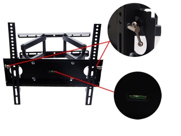 ПРОЧНОЕ КРЕПЛЕНИЕ ДЛЯ ЖК-ТЕЛЕВИЗА, НАКЛОННОЕ, ПОВОРОТНОЕ 32-55 ULD001