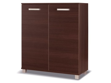 MS24 KOMODA SZAFKA dwudrzwiowa 100 kasztan wenge