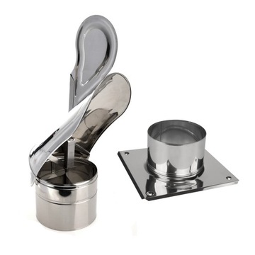 NASADA KOMINOWA OBROTOWA STRAŻAK FI 300 Z PODSTAWĄ