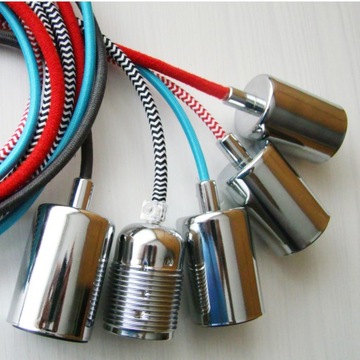 E27 ЛАМПА КРЫШКА ЛАМПЫ, ХРОМИРОВАННАЯ СЕРЕБРЯНАЯ