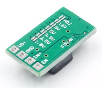 Мини-преобразователь постоянного тока в постоянный ток 4,5–24 В, понижающий, макс. 3 А