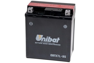 AKUMULATOR UNIBAT CBTX7L-BS 6Ah YTX7L-BS
