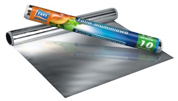 АЛЮМИНИЕВАЯ ФОЛЬГА серебро РУЛОН 10 М x 29 см